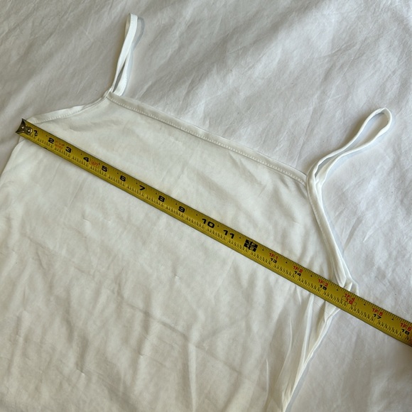 Women’s White Tank Top - Picture 2 of 4